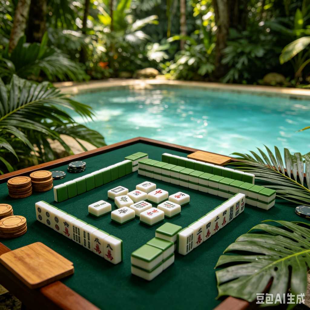 metallic finish mahjong set