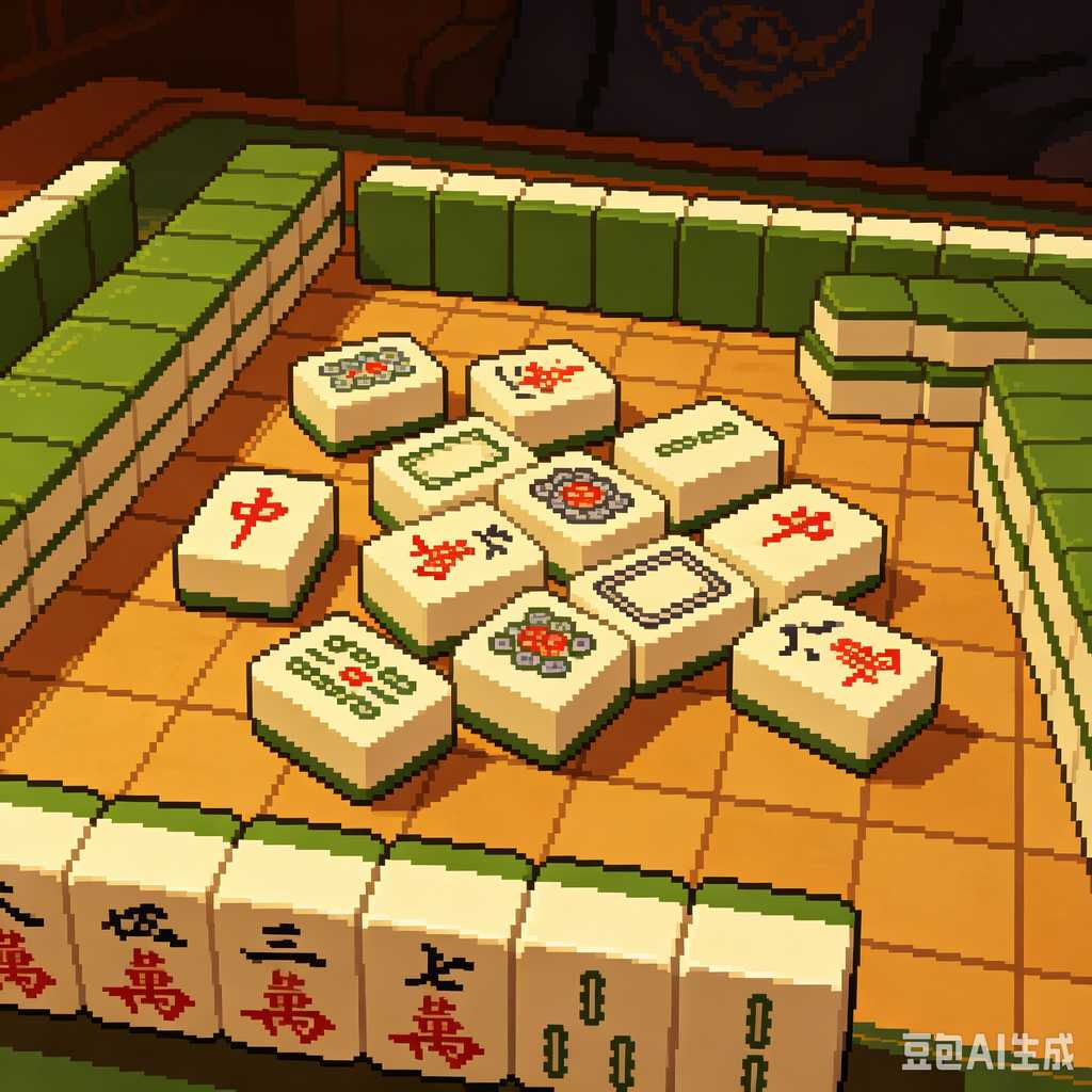 camping mahjong game set