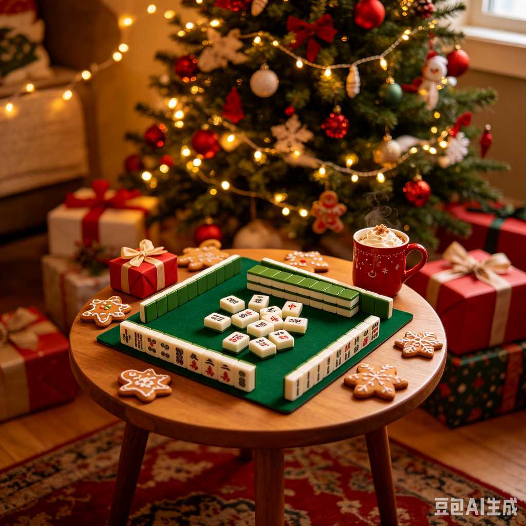 compact mahjong set with case