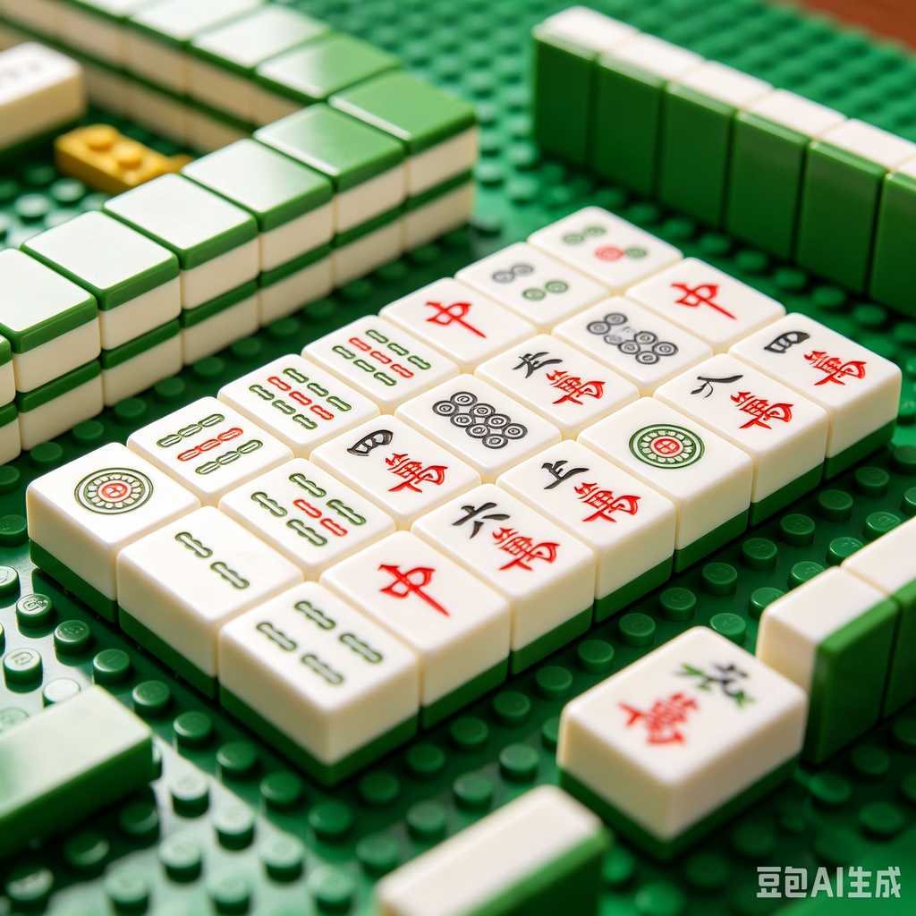 adult senior mahjong game set