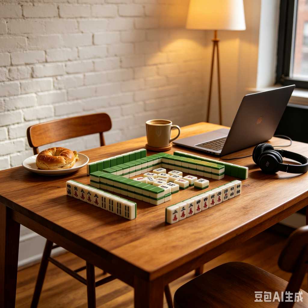 casual mahjong game set