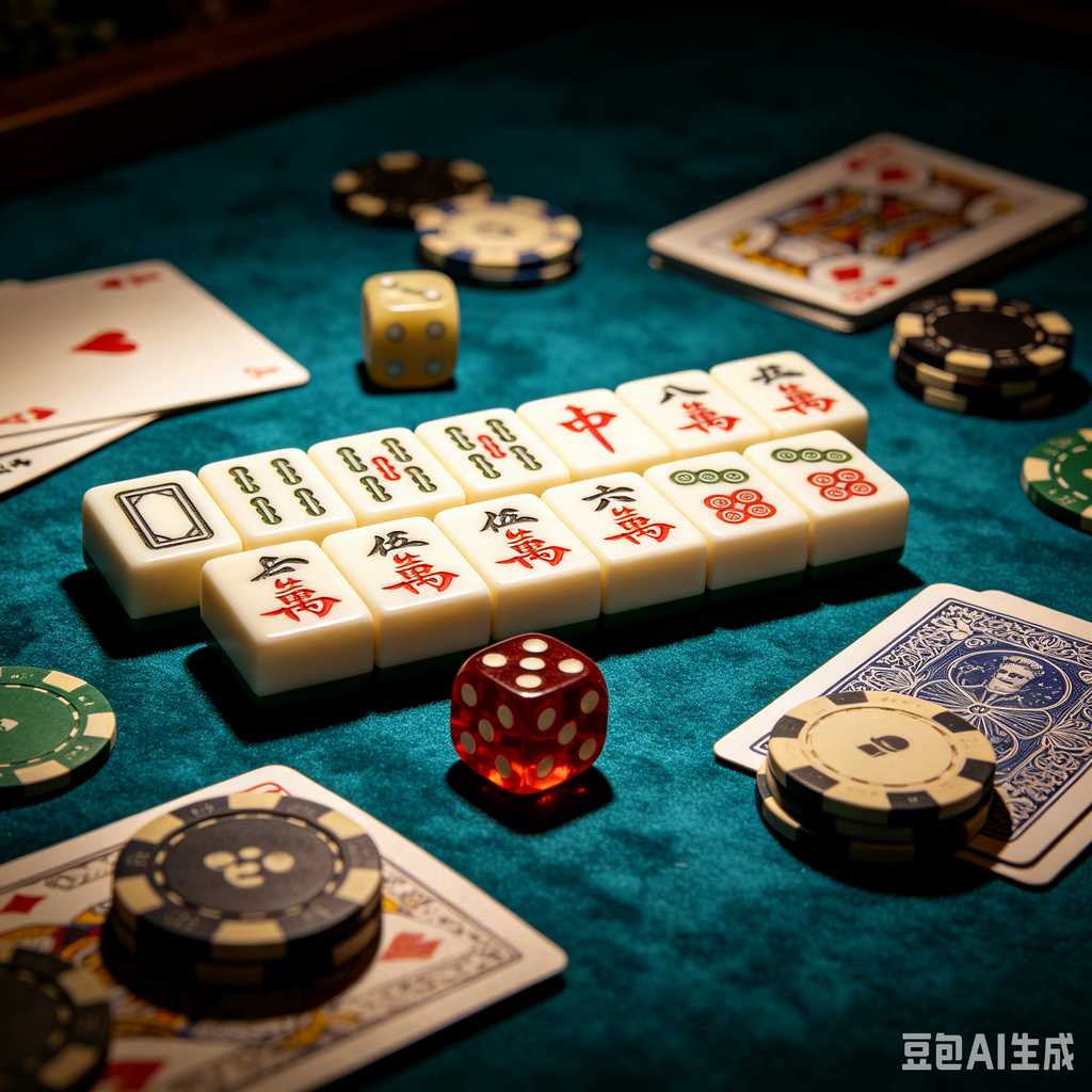 holiday gift mahjong set