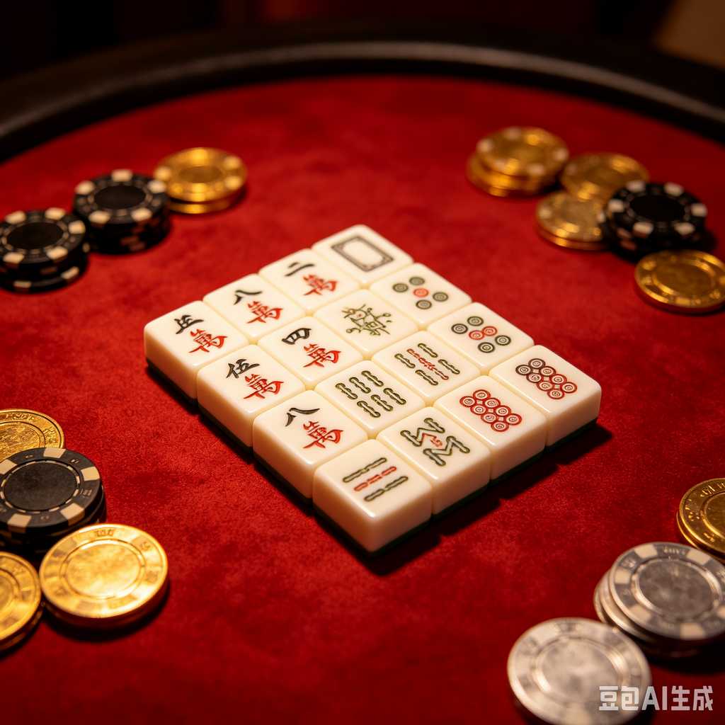 bright color mahjong tiles