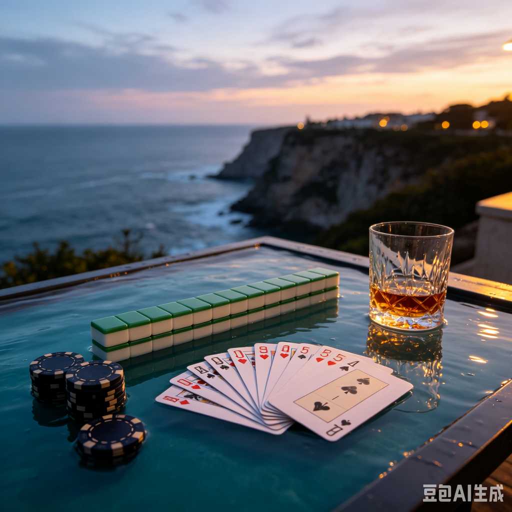 vivid color print mahjong set